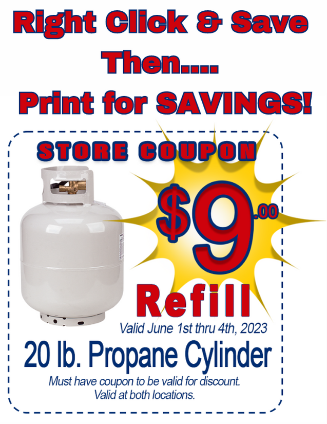 Propane Coupon